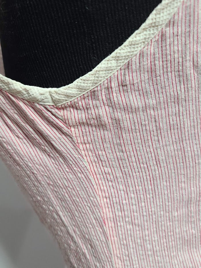 Pink and White Striped Dress (as-is)(B-37' W-27.5' H-37') — image 12