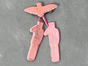 Leather Soldiers and Eagle Pin