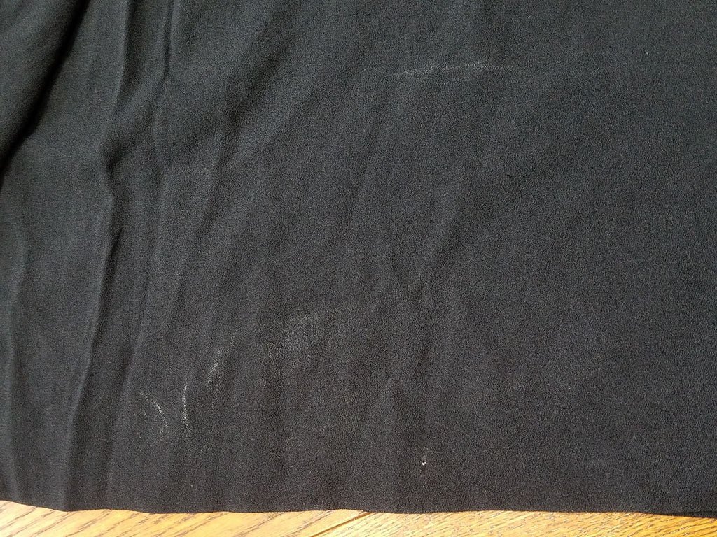 Black Rayon Dress with Attached Gold Bead Necklace(B-38' W-30' H-38') — image 19