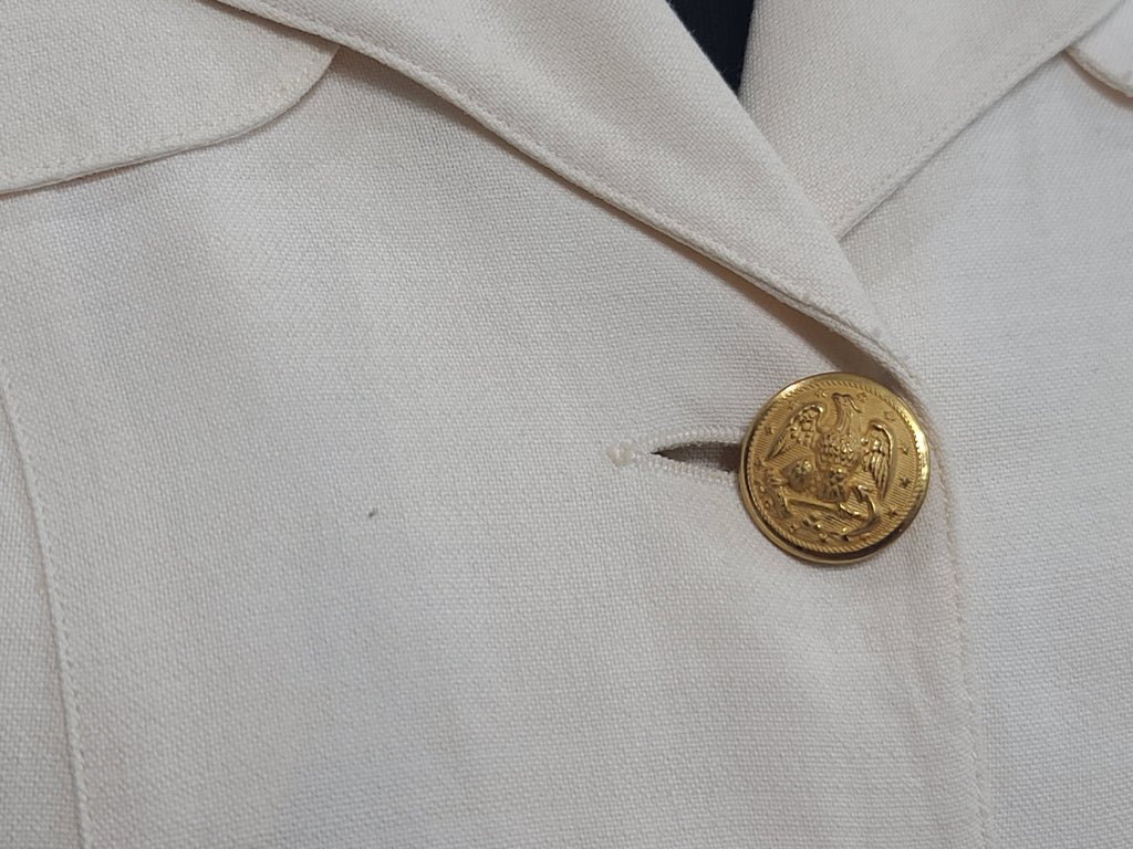 Navy WAVES White Officer Uniform Jacket & Skirt(B-35' W-26' H-34') — image 11