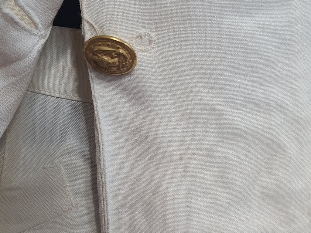 Navy WAVES White Officer Uniform Jacket & Skirt(B-35' W-26' H-34') — image 13