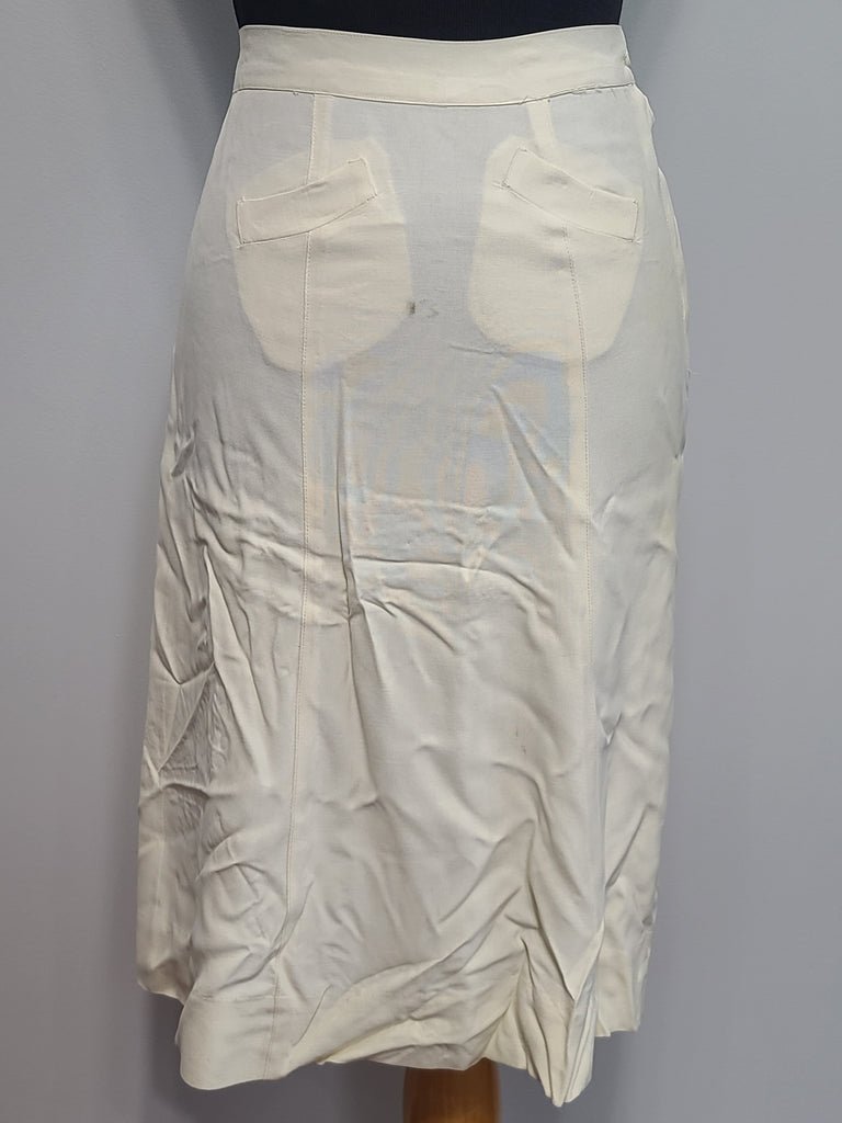 Navy WAVES White Officer Uniform Jacket & Skirt(B-35' W-26' H-34') — image 24