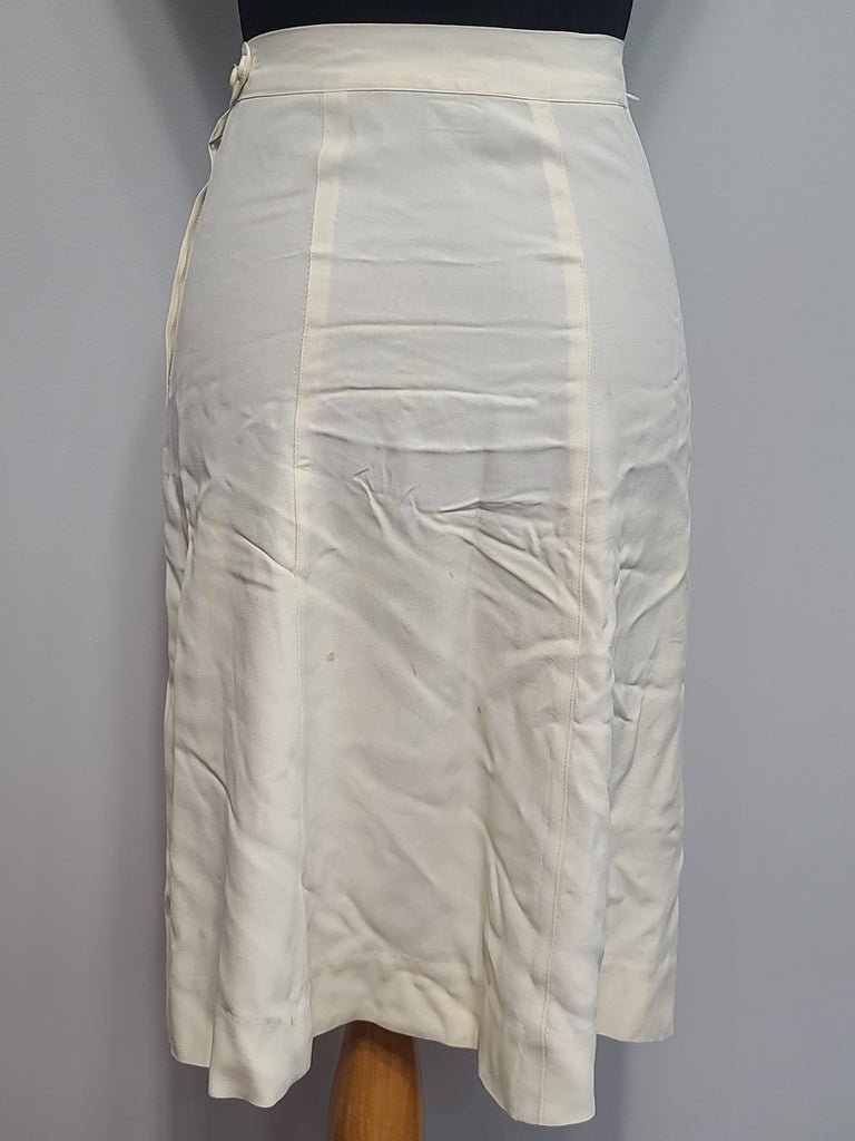 Navy WAVES White Officer Uniform Jacket & Skirt(B-35' W-26' H-34') — image 28