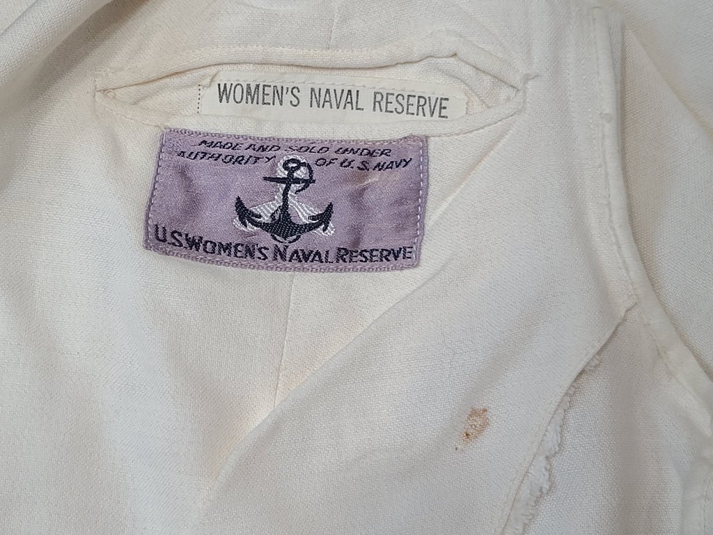 Navy WAVES White Officer Uniform Jacket & Skirt(B-35' W-26' H-34') — image 35