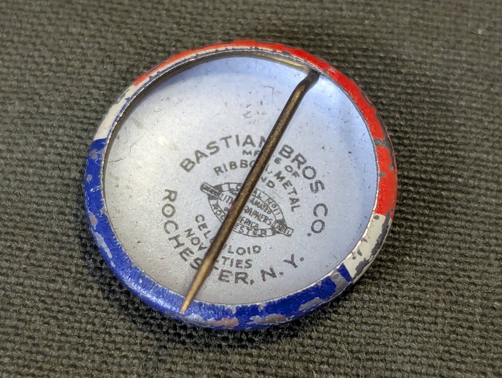 Original 'I Want Roosevelt Again' Political Button Pin — image 6