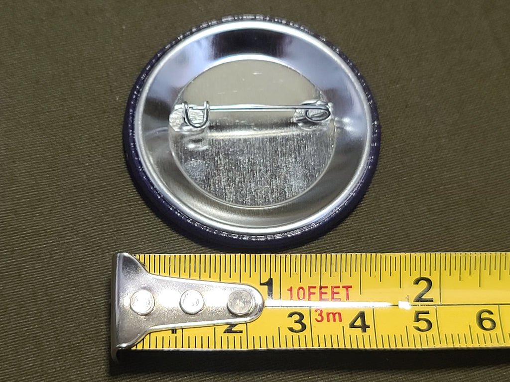 Repro War Worker Pinback Button — image 2