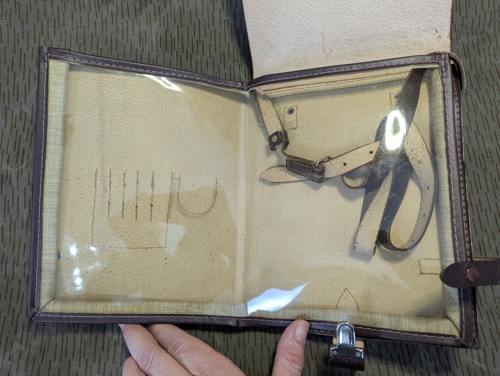 East German Leather Map Case — image 6