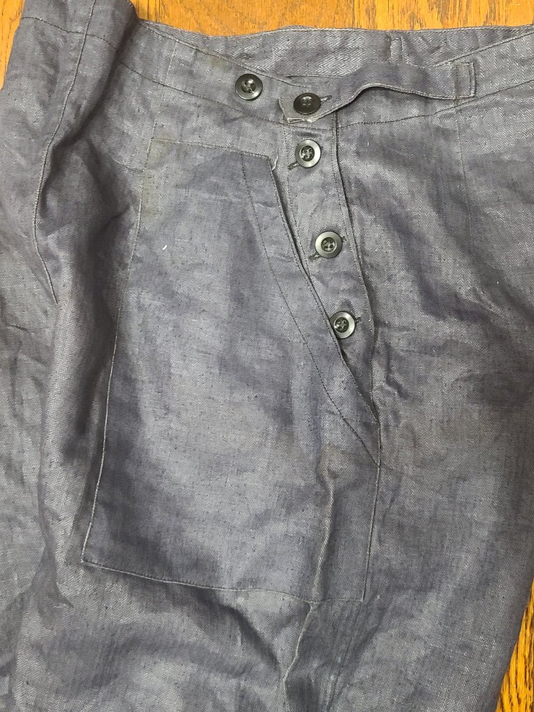 Flakhelferin HBT Blue Trousers — image 17