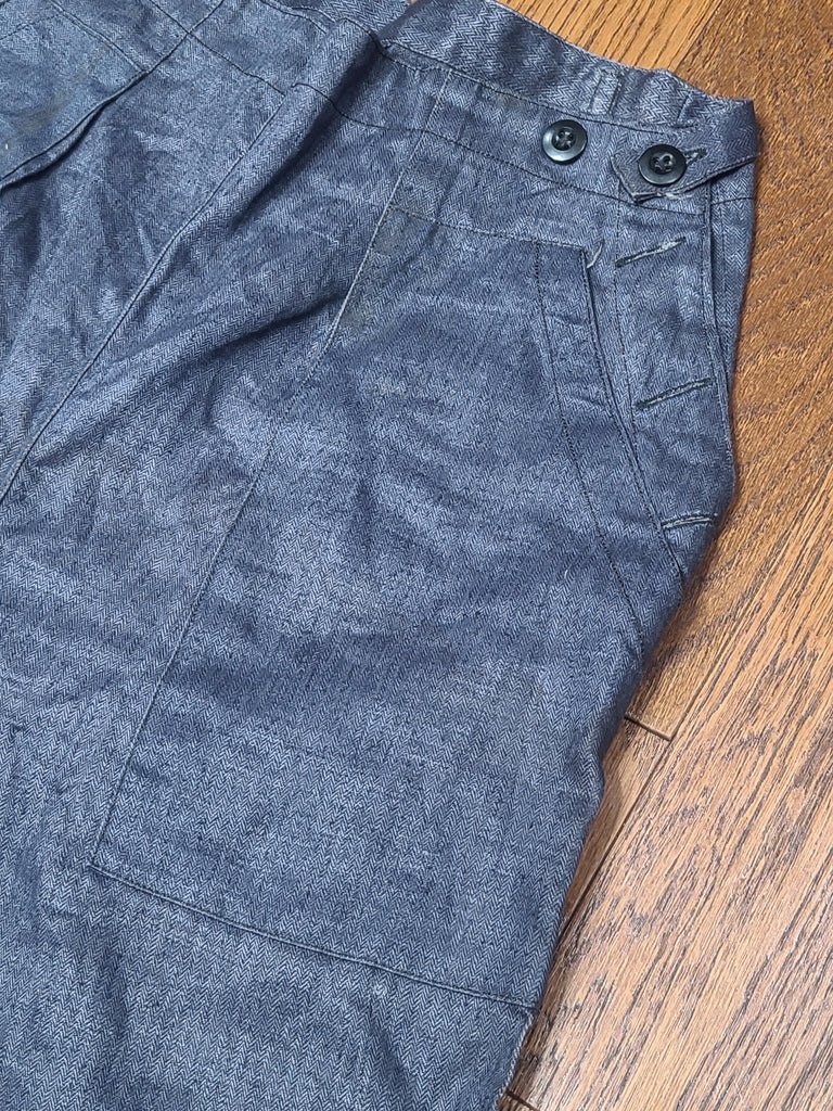 Flakhelferin HBT Blue Trousers — image 3
