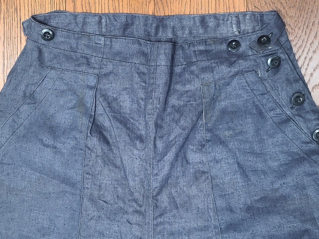 Flakhelferin HBT Blue Trousers — image 5