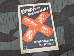 NSDAP Traffic Manual 'Fight Traffic Accidents!'