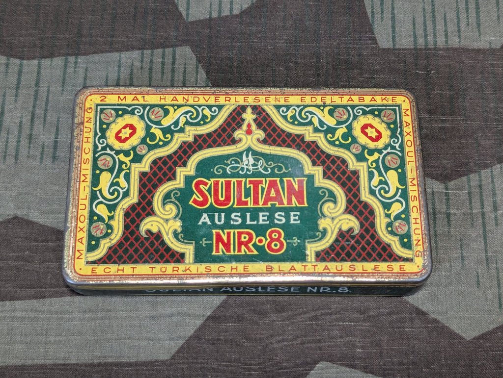 Sultan Auslese Cigarette Tin
