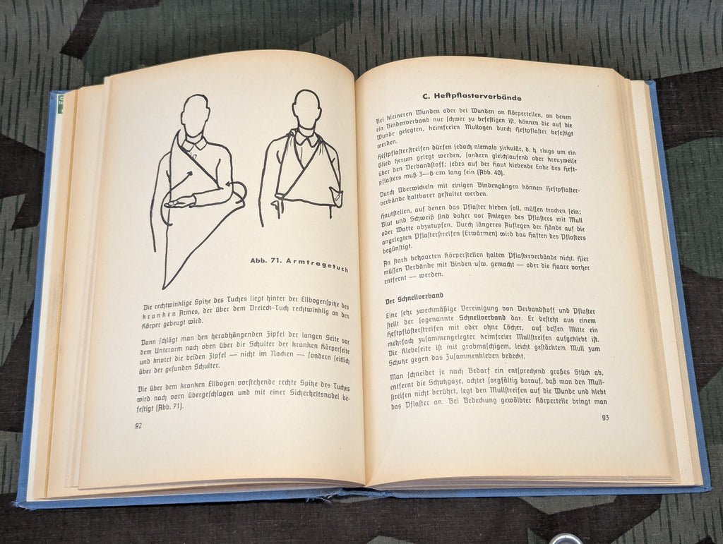 1939 DRK Erste Hilfe First Aid Book Kreisstelle Hamburg 1 — image 12