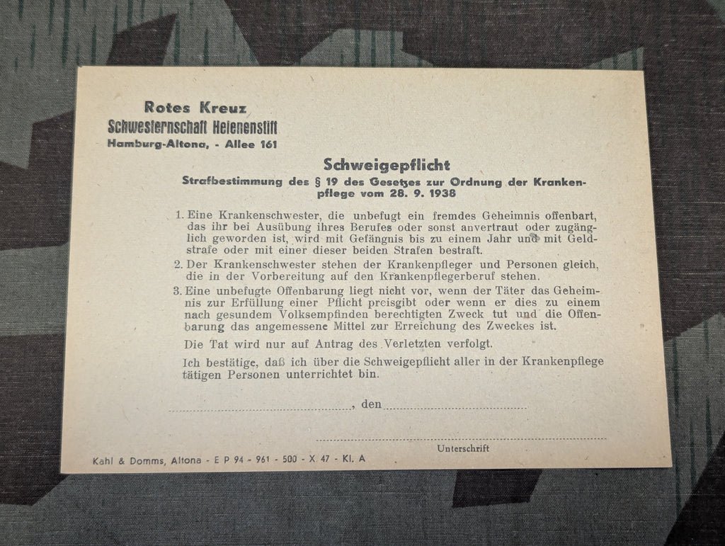 1939 DRK Erste Hilfe First Aid Book Kreisstelle Hamburg 1 — image 16
