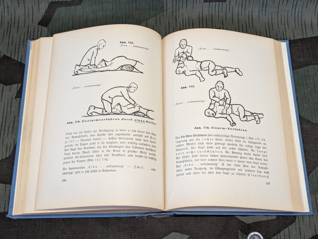 1939 DRK Erste Hilfe First Aid Book Kreisstelle Hamburg 1 — image 8