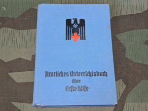 1939 DRK Erste Hilfe First Aid Book Kreisstelle Hamburg 1