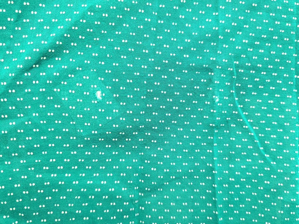 Green Lightweight Polka Dot Dress(B-42' W-36' H-41') — image 18