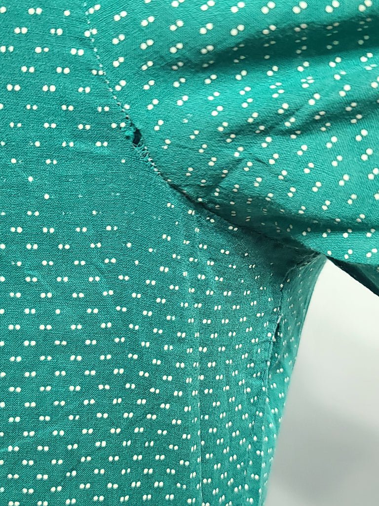 Green Lightweight Polka Dot Dress(B-42' W-36' H-41') — image 20