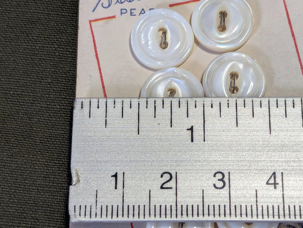 Pearl Buttons on Card — image 3