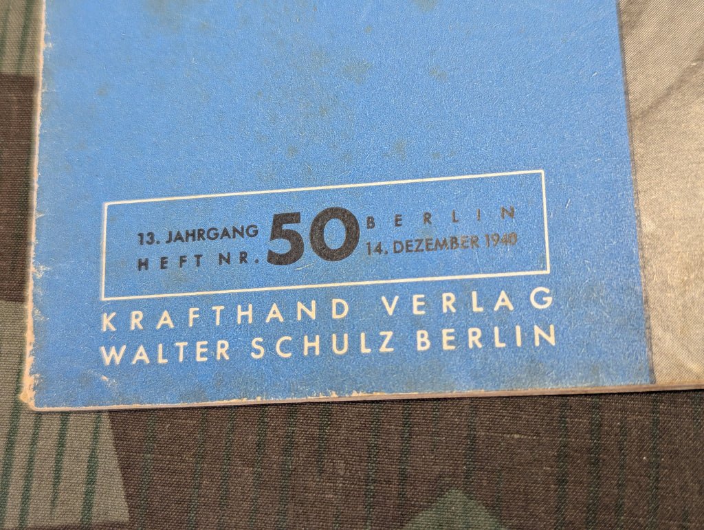 Kraftfahrzeug Handwerk Heft 50 - 14. Dezember 1940 Krafthand — image 2