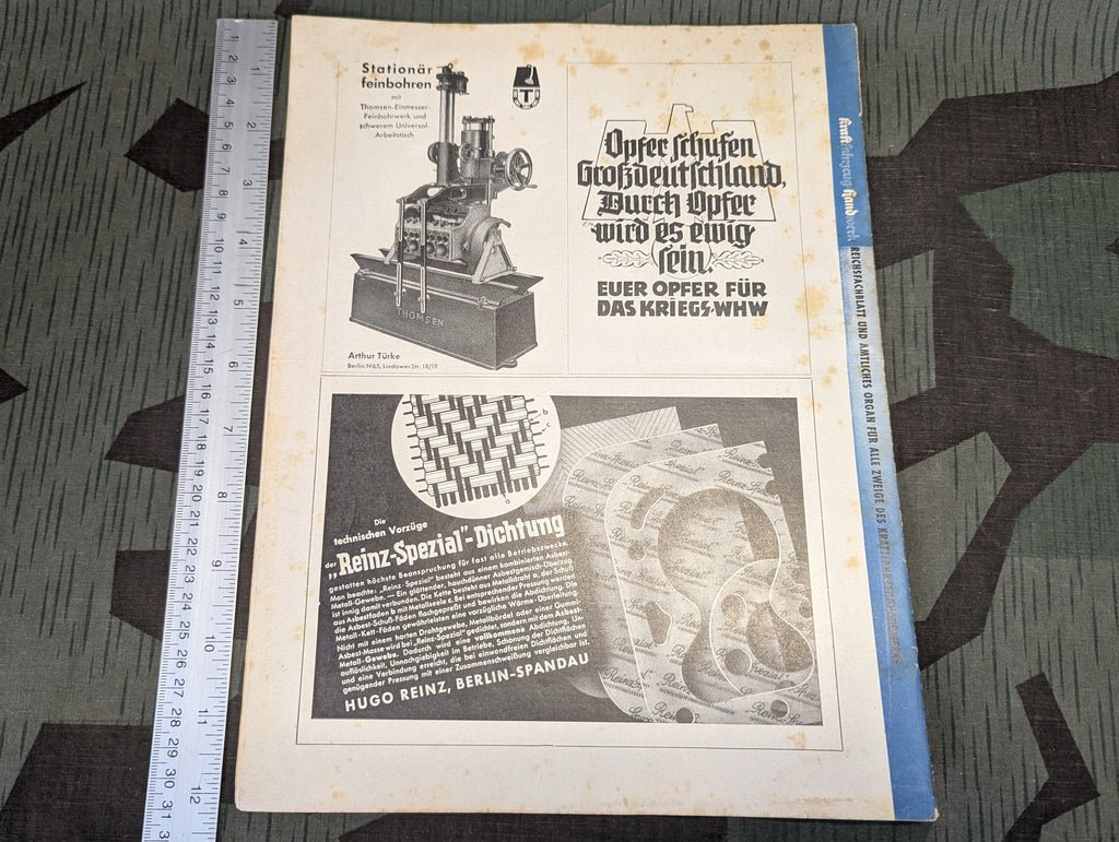 Kraftfahrzeug Handwerk Heft 50 - 14. Dezember 1940 Krafthand — image 3