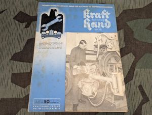 Kraftfahrzeug Handwerk Heft 50 - 14. Dezember 1940 Krafthand