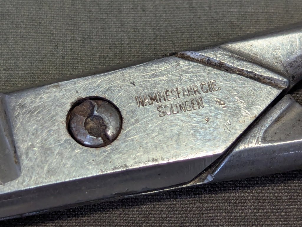 Large German Scissors Hammesfahr Cie. Solingen — image 2