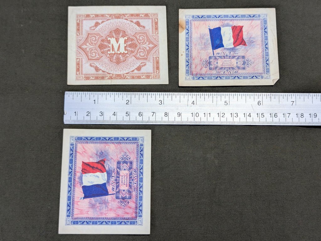 Allied Military Money 1944 France and Germany (Lot of 3) — image 2