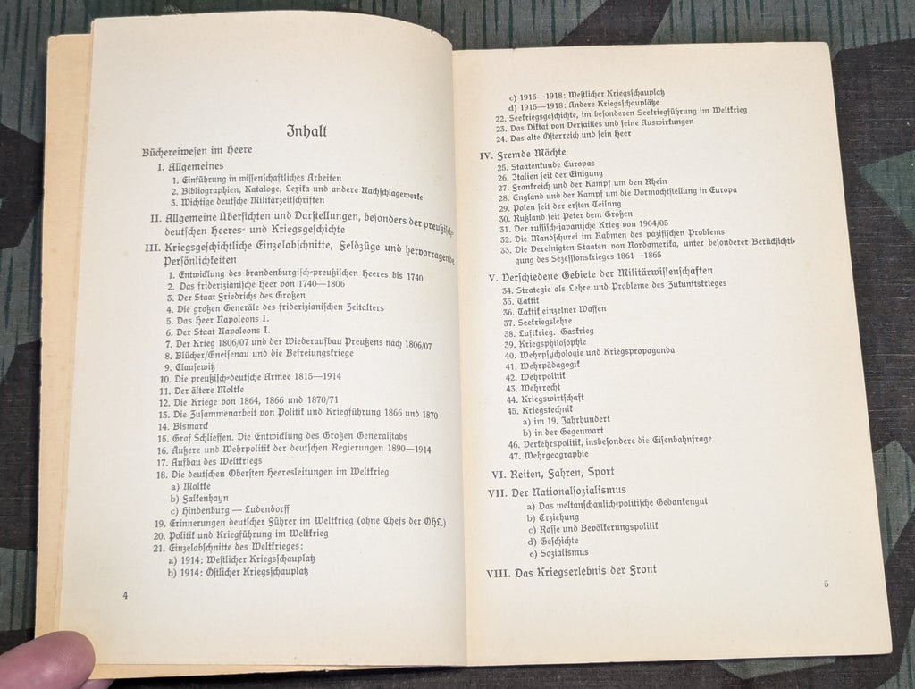 Literature for Young Officers Book 1938 — image 4