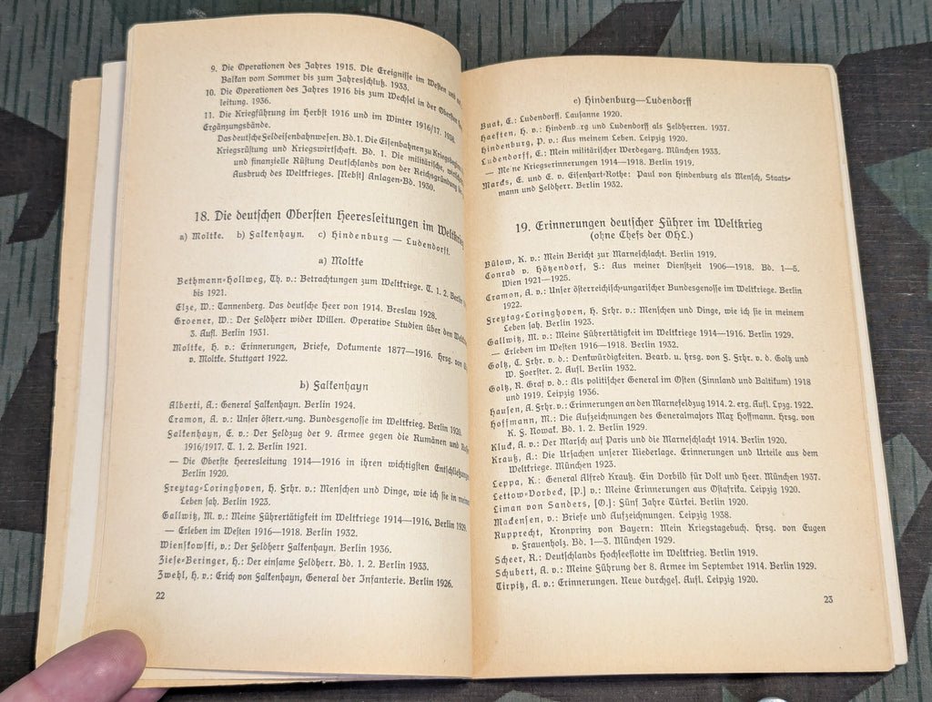 Literature for Young Officers Book 1938 — image 5