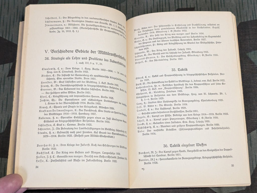 Literature for Young Officers Book 1938 — image 6