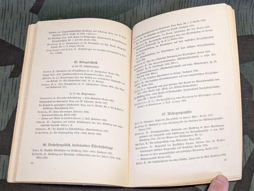 Literature for Young Officers Book 1938 — image 7