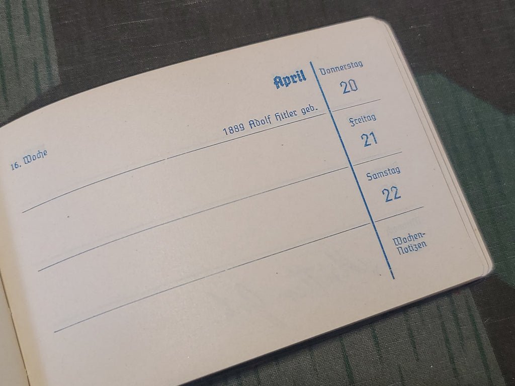 1939 Sparkasse Wunsiedel Pocket Calendar — image 19