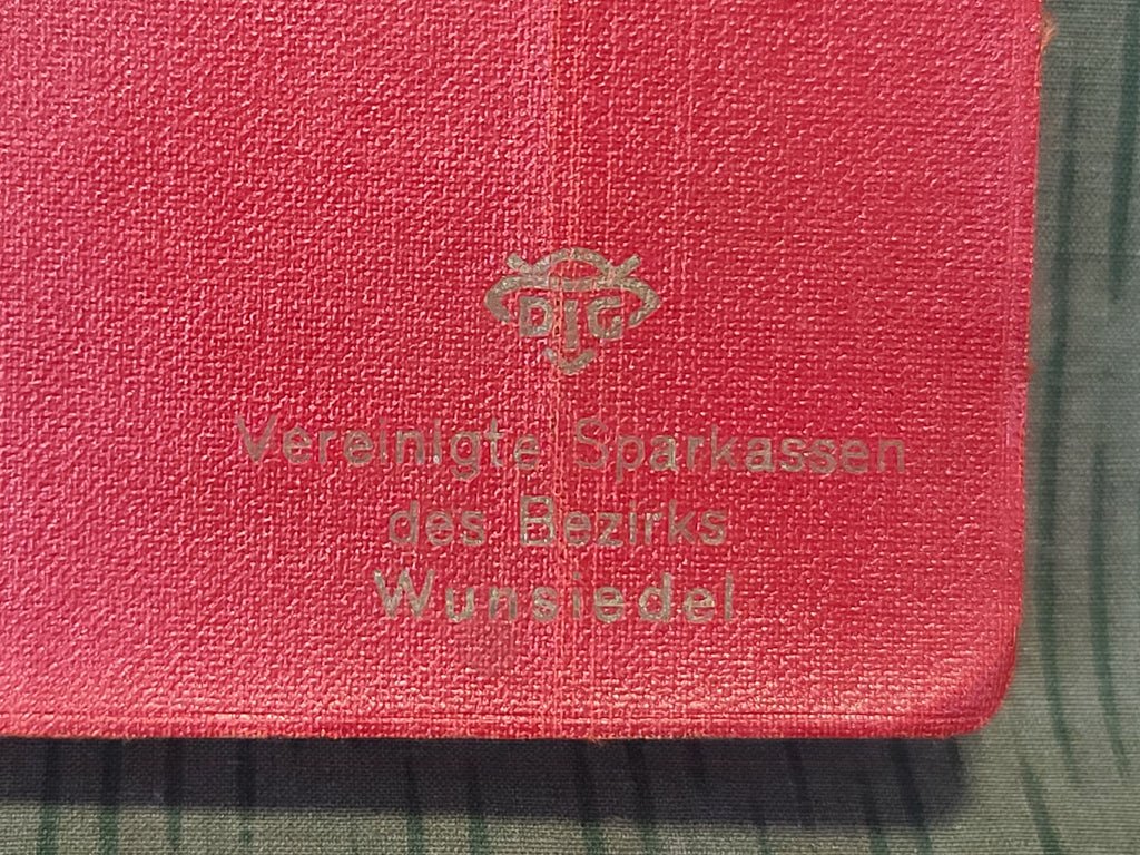 1939 Sparkasse Wunsiedel Pocket Calendar — image 23