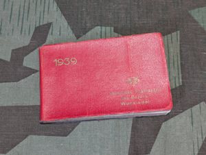 1939 Sparkasse Wunsiedel Pocket Calendar