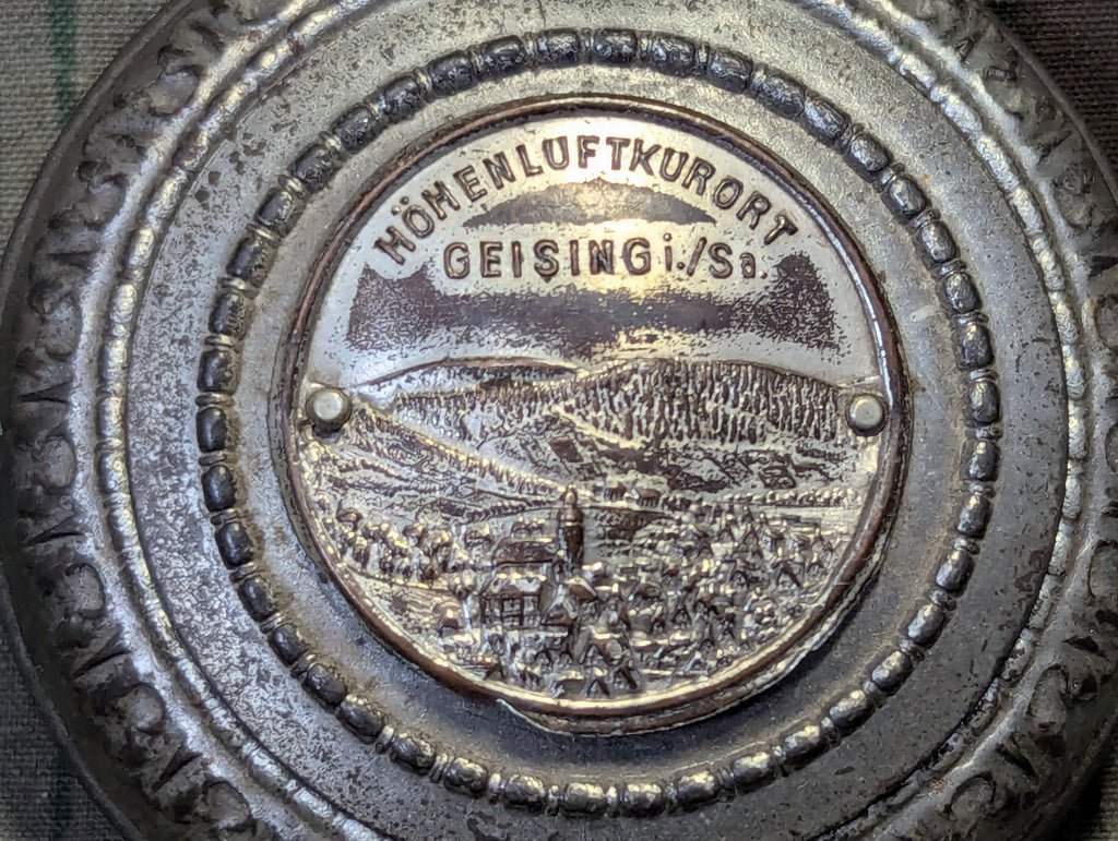 Pocket Ashtray or Keepsake Box Höhenluftkurort Geising i/Sa — image 3