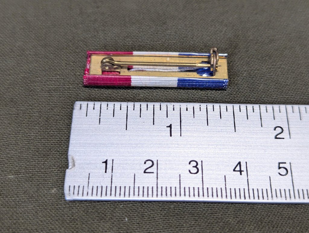 ARC MTO Ribbon Pin American Red Cross Mediterranean Theater of Operations — image 2