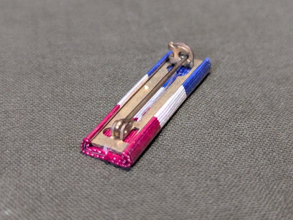 ARC MTO Ribbon Pin American Red Cross Mediterranean Theater of Operations — image 3