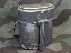 ED Sommerfeld Berlin 1914 Aluminum Mess Kit MATCHING NICE