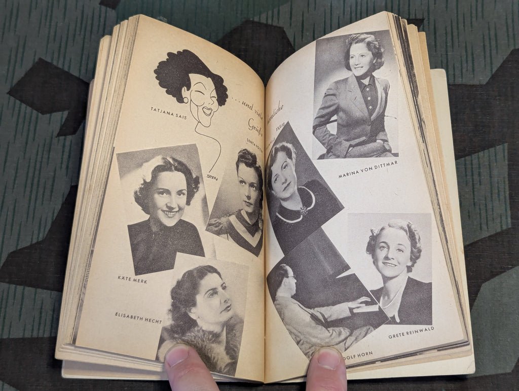 Wir sind bei Euch - Ihr seid bei uns Book Greetings from Actors/Actresses to Soldiers — image 10