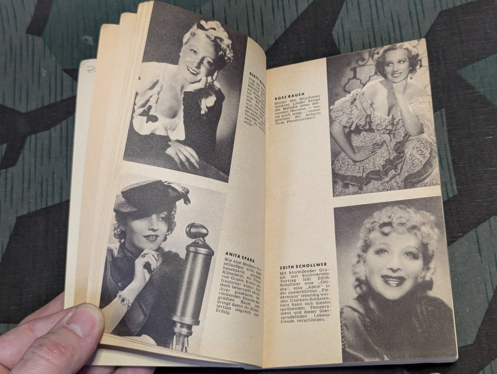 Wir sind bei Euch - Ihr seid bei uns Book Greetings from Actors/Actresses to Soldiers — image 8