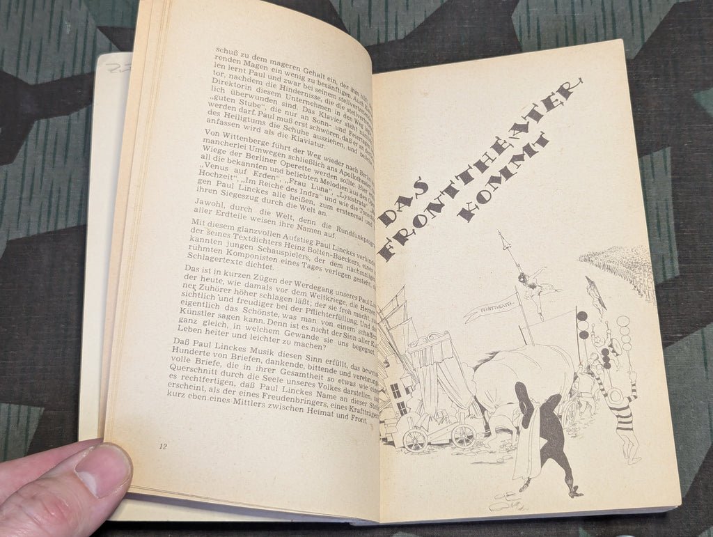 Wir sind bei Euch - Ihr seid bei uns Book Greetings from Actors/Actresses to Soldiers — image 9