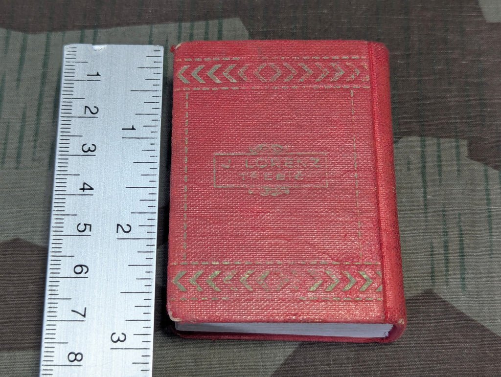 Tiny German-Czech Dictionary Book 1941 — image 2