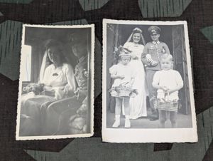Soldiers Wedding Photos (Lot of 2)