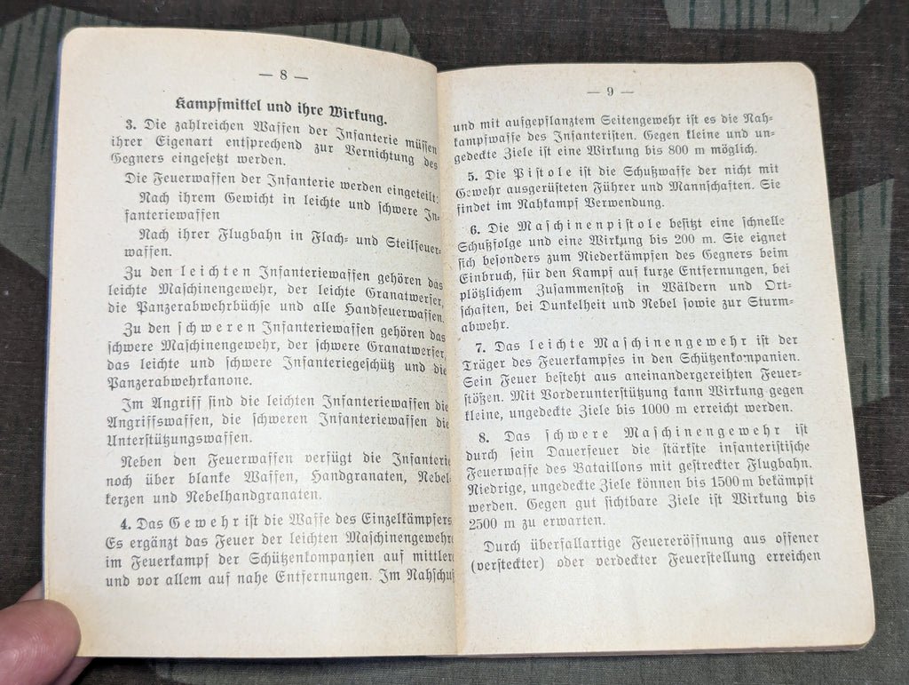 Ausbildungsvorschrift für die Infanterie 1940 Book H. Dv. 103/9 Heft 9 — image 5