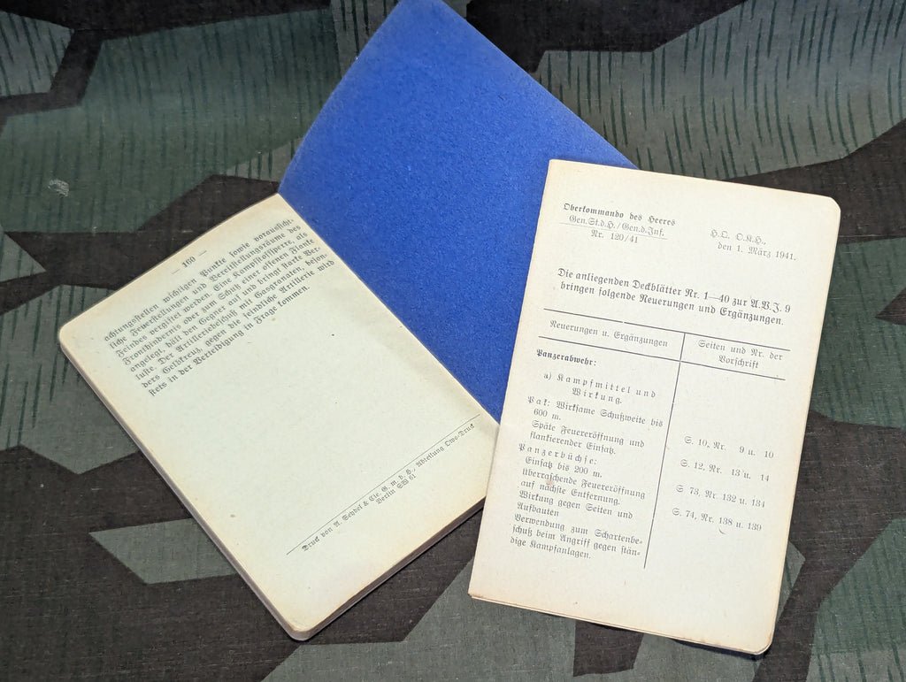 Ausbildungsvorschrift für die Infanterie 1940 Book H. Dv. 103/9 Heft 9 — image 8