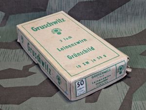 Gruschwitz Feldgrau Thread Box Heereswerkstatten 1941