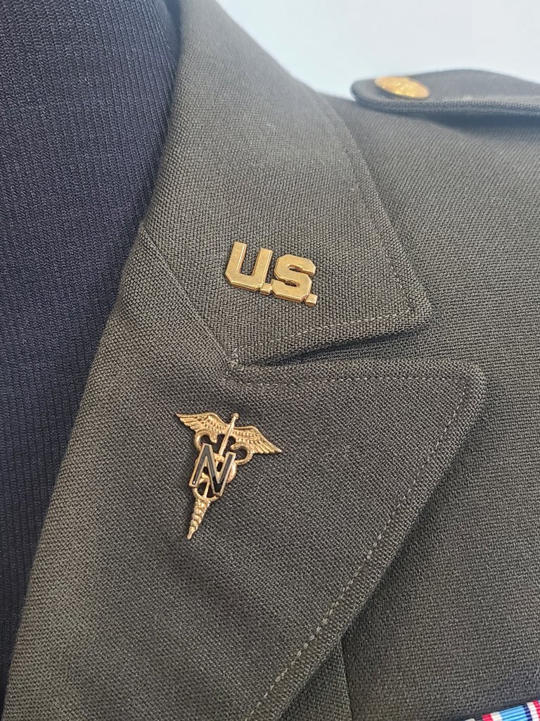 Army Nurse Uniform Jacket and Skirt(B-33' W-26' H-35') — image 7