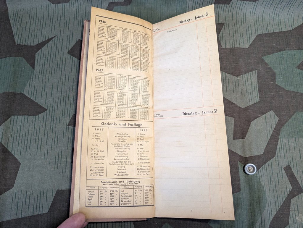 Ashelm Business Day Book Calendar 1945 — image 6