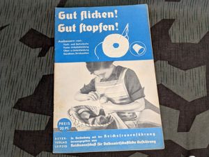 Mending Repair Tips Book Deutschen Frauenwerk